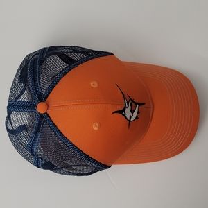 White Water Bay Hat Orange  Strapback Adjustable hats